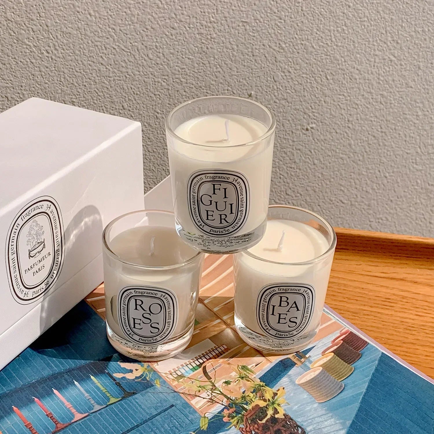 Aromatherapy Candle Natural Plant Scented Candles French Fragrance Fresh And Elegant Lasting Air Companion Aroma Gift Lootquake LLC