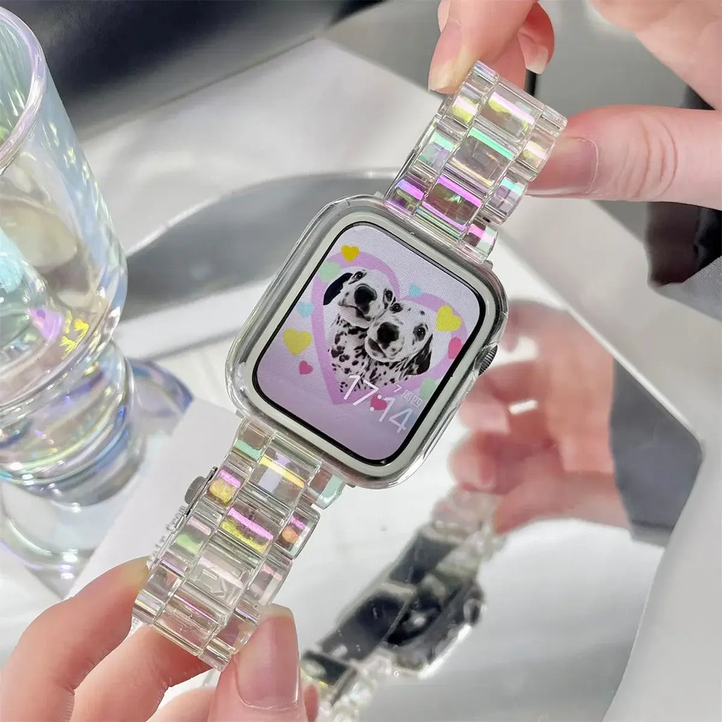Apple Watch Resin Strap - Stylish, Durable Design - SJB-DIAMOND ELITES