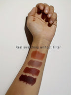 Coffee Velvet Lipstick - Luxurious Deep Nourishing Matte Finish Long-Lasting Waterproof Lip Color Lootquake LLC