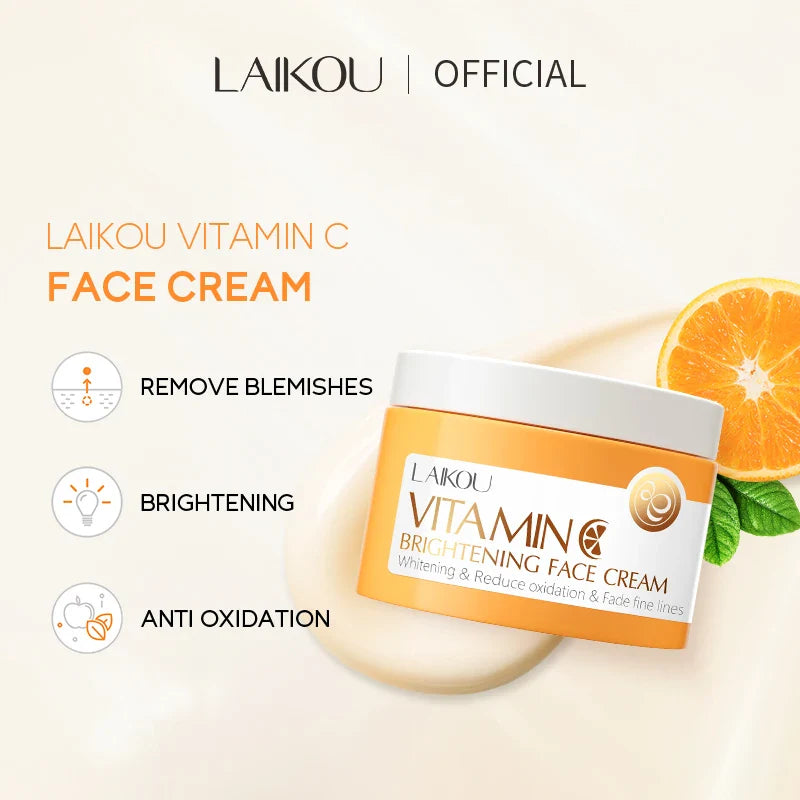 Vitamin C Facial Cream for Hydrating Moisturizing Whitening and Brightening Repair Anti-aging Essence Facial Skin Care Contains Lootquake LLC