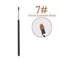 New Ultra-thin Foundation Brush Pointed Precise Foundation Concealer Blending Brush Facial Liquid Foundation Makeup Tool Lootquake LLC