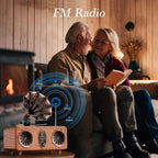 AS36 Bluetooth Speaker Features High-Quality Retro Multi-Functional FM Radio High-Volume Wireless Audio System Subwoofer Gift Lootquake LLC