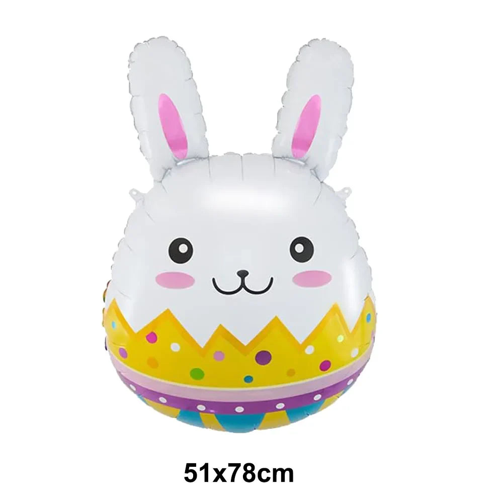Easter Bunny Inflatables Balloon Decorations Standing Carrot Balloons Cute Carrot Rabbit Happy Easter Party Birthday Decorations Lootquake LLC