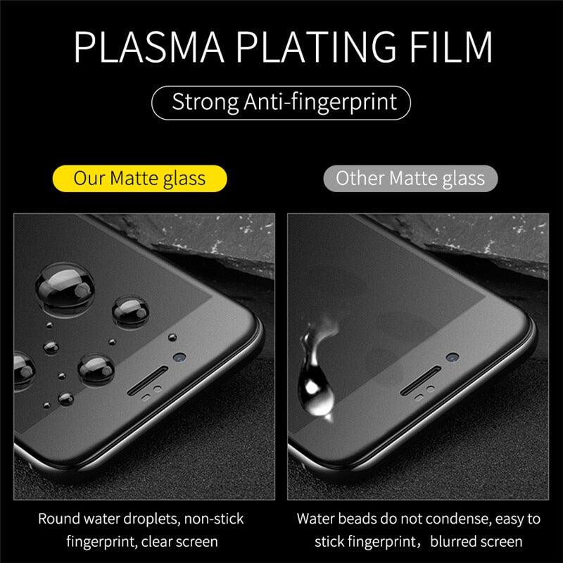 4pcs Soft Matte Ceramic Film Screen Protector for iPhone 14 13 12 Pro Max 11 XR XS X 8 7 plus SE20 Anti-broken Not Glass Film  Matte Finish Tempered Glass Screen Protector for iPhone Stevvex