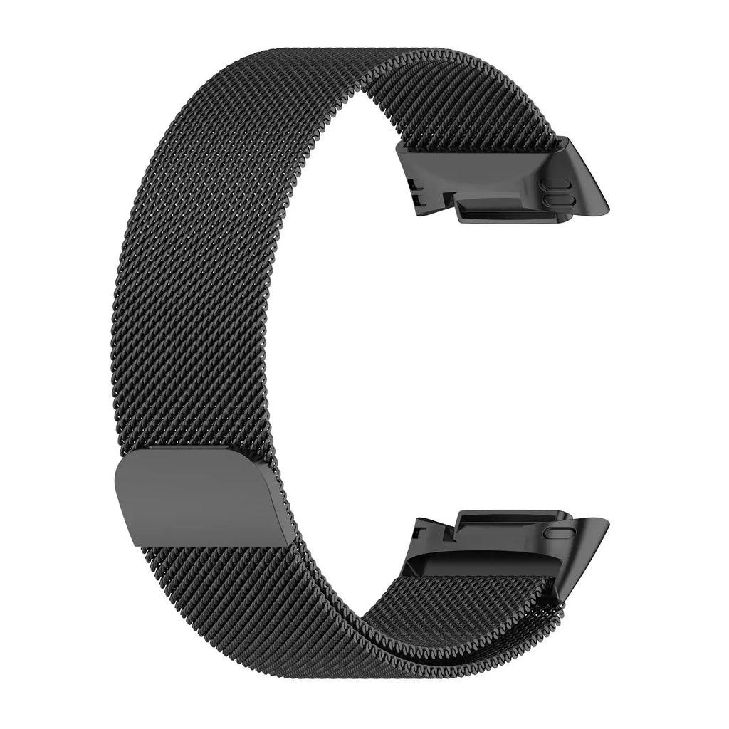 Fitbit Charge 5 6 Stainless Steel Magnetic Band - Stylish Durable - SJB-DIAMOND ELITES