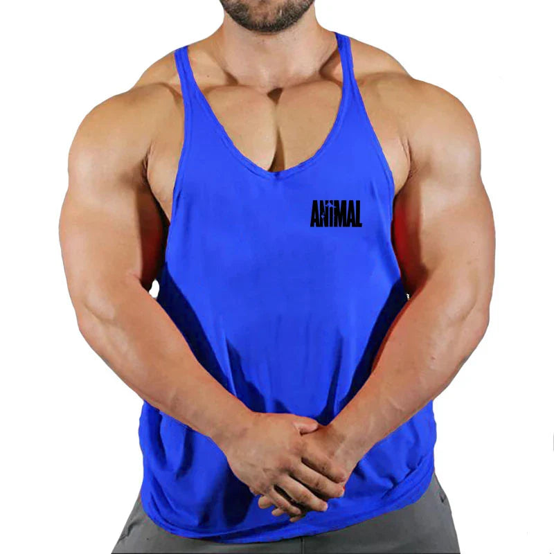 Men's cotton tank tops - SJB-DIAMOND ELITES