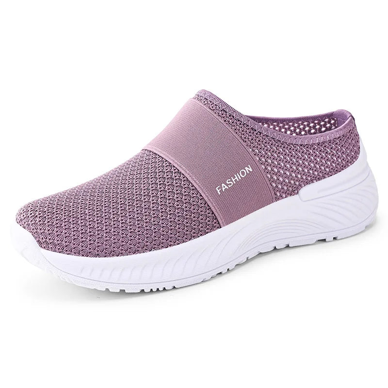 Summer Women Casual Shoes Low Upper Sandals Slip On Female Flat Slippers Outdoor Solid Color Ladies Loafers Sneakers Big Size Lootquake LLC