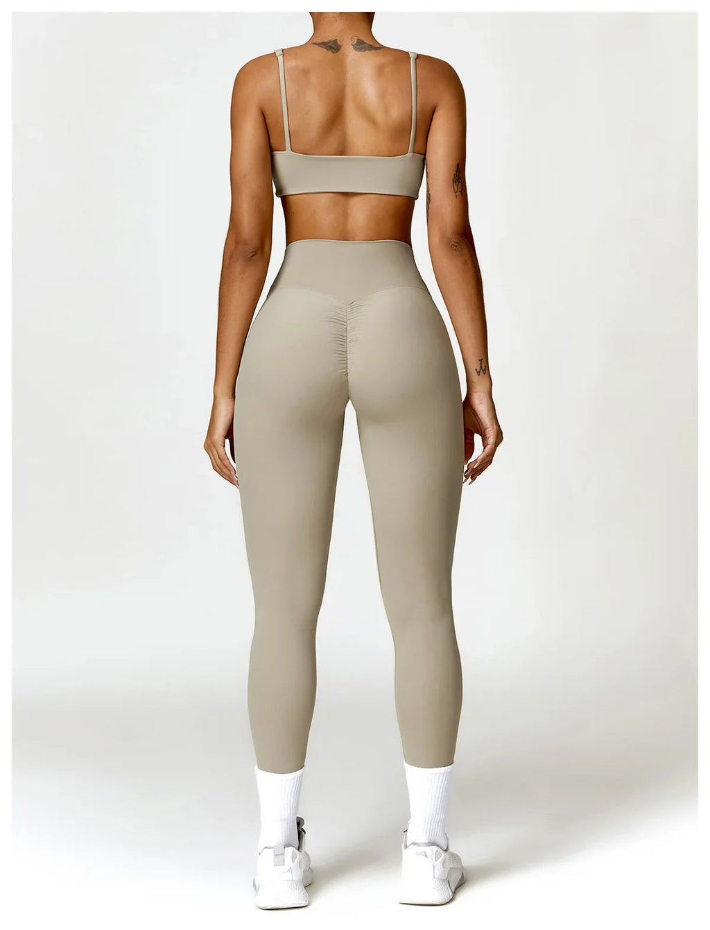 ElevateFit 2-Piece Yoga Ensemble: Comfort Meets Style THRIXINE