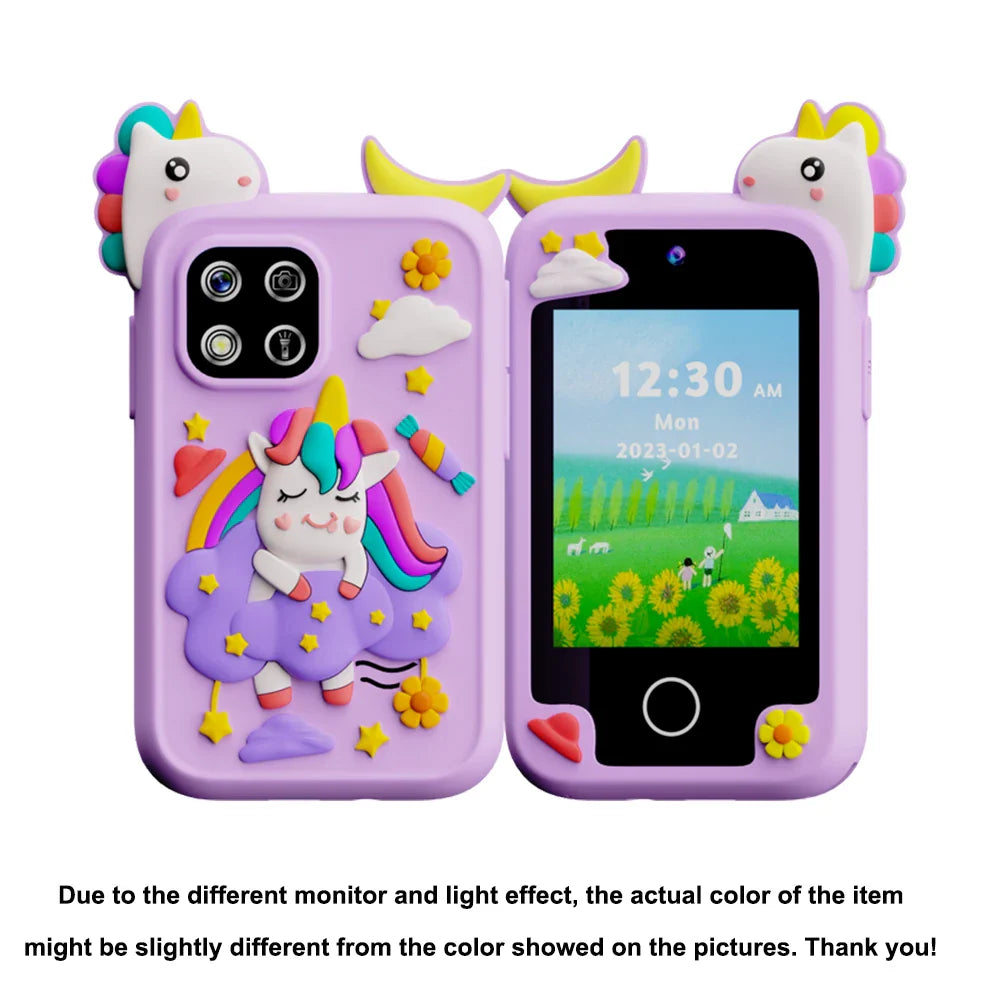 New Mini Phone Children Toy Musical Unicorn Dinosaur Baby Mobile Camera MP3 Player Educational Toys Kids Christmas Birthday Gift Lootquake LLC
