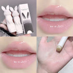 Lip Balm Cute Rabbit Moisturizing Lipstick  Color Changing Moisturizing and Anti Cracking Lipstick Four-Color Rabbit Cosmetics Lootquake LLC