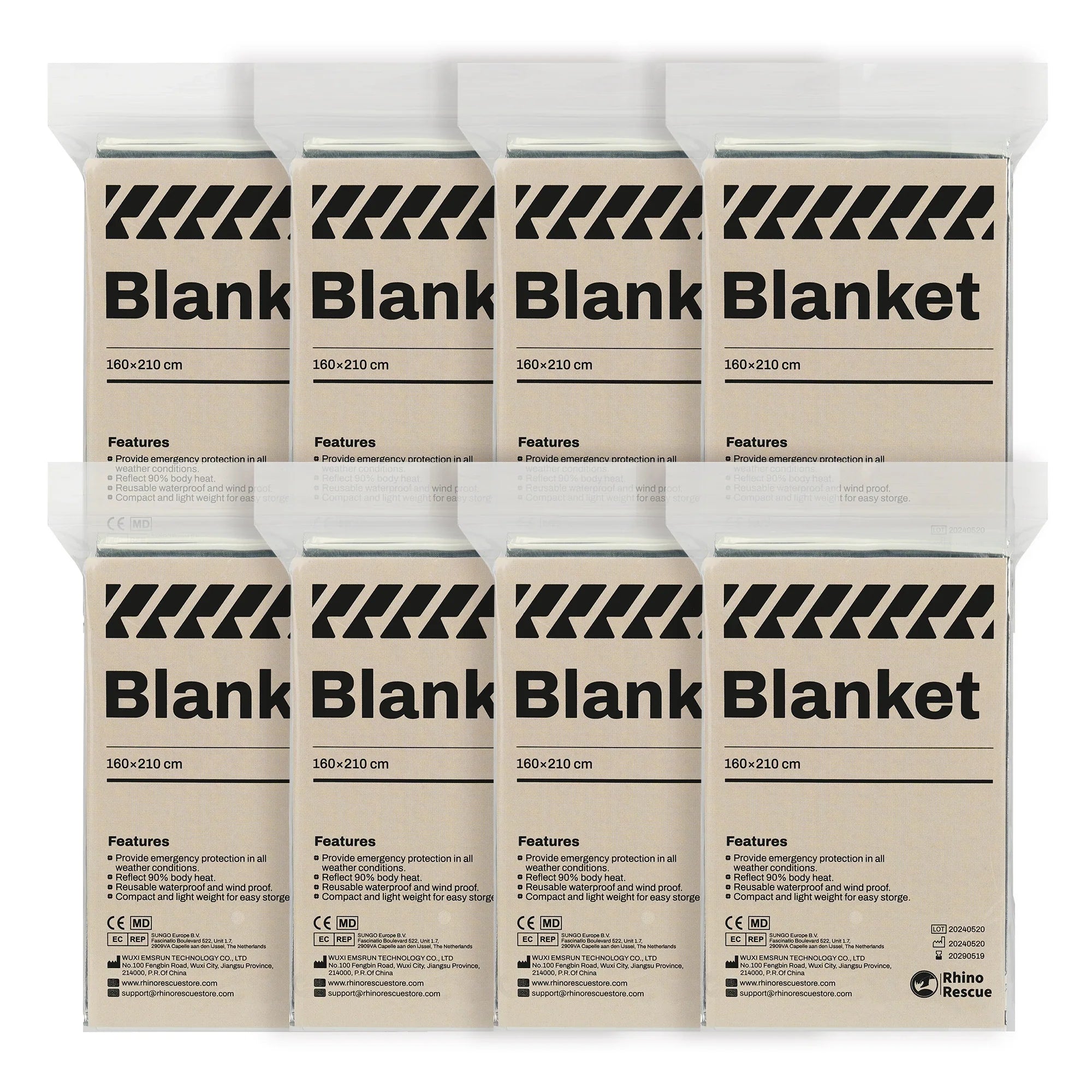 Ultra-Compact Survival Thermal Blanket