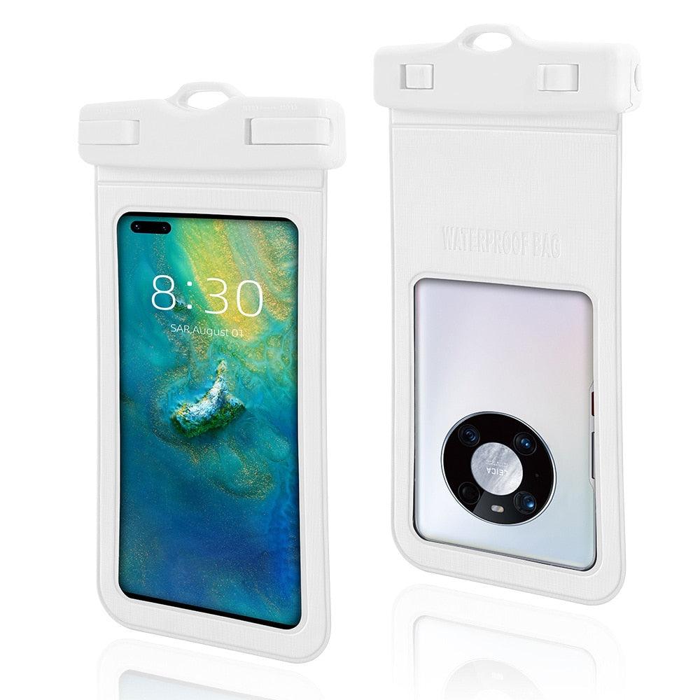 Waterproof Phone Case Pouch Protector For iPhone Cell Phone Cover Underwater Case Universal Water Proof Bag Waterproof Case Cellphone Pouch for iPhone 13 Pro Max Case & Strap Stevvex