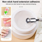 LIMEGIRL 15g Solid Nail Extension Gel Non Stick Hand Phototherapy UV Gel Quick Building Gel Nails Tips Nail Art Prolong Nail Gel Lootquake LLC