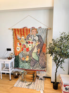 Casual Blankets Bed Decoration Woman Henri Matisse Carpet Sofa Sofa Blanket Throw Blankets Leisure Rug Single Tapestry drop ship Lootquake LLC