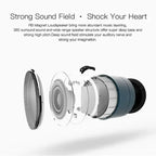 Bluetooth wireless speaker, A10 small steel gun portable subwoofer, mini Bluetooth color speaker, suitable for playing music Lootquake LLC