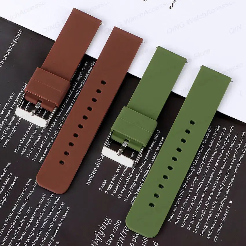 Samsung Galaxy Watch Silicone Strap - Waterproof Design - SJB-DIAMOND ELITES
