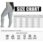 Soft Push Up Leggings Woman Tights Workout Leggings Sport Running Gym Yoga Pants Women Leggings High Waisted Tummy Control Lift Up Yoga Pants Female Fitness Trendy Leggings Stevvex