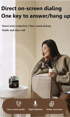 Smart Touch Screen Bluetooth Speaker Mini Portable Audio Player Wireless Handsfree Call MP3 Music Box Support TF Play APP Contro Lootquake LLC