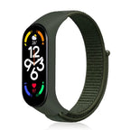 Nylon loop For Xiaomi Mi Band 7-7 nfc smartwatch Wristband Sports Miband7 Correa Replacement Bracelet smart band 7 6 5 3 4 Strap