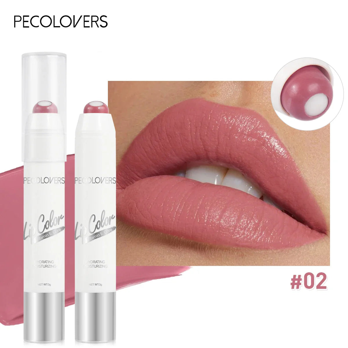 6 Color Crayon Lipstick, Moisturizing Lipstick Long Lasting, Waterproof, Smooth, Sunscreen, Rich Effect Lootquake LLC