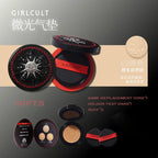 Girlcult Cushion Foundation All Skin Colors Brightening Contouring Foundation Cream Flawless Waterproof Sunproof Lasting Makeups