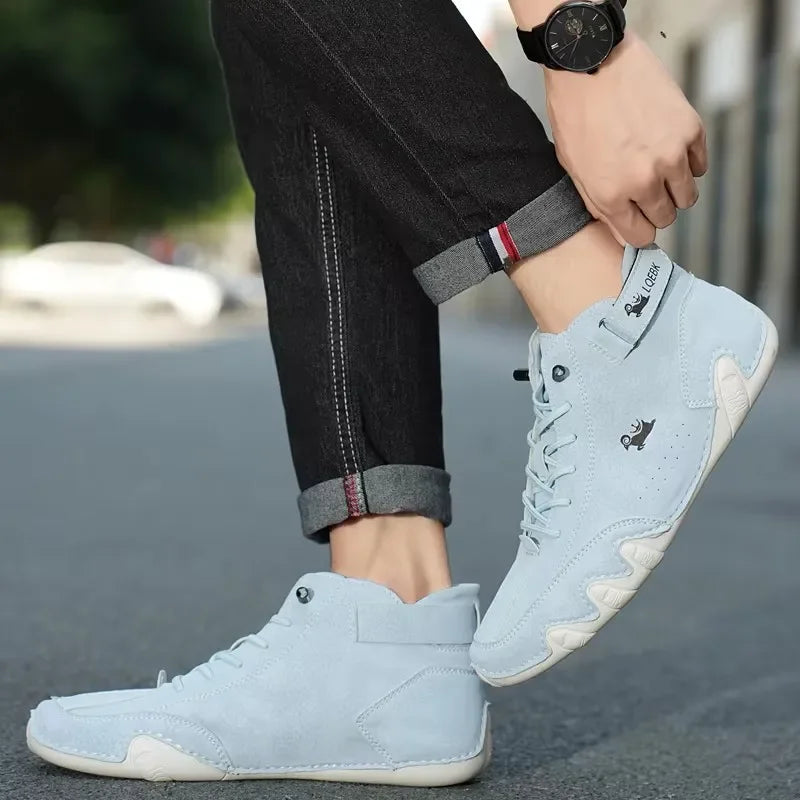 New Women's High Top Shoes Summer Fresh Fashionable Comfortable Soft Soled Ankle Boots Breathable Trendy High-quality Loafers Lootquake LLC