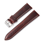 Amazfit Band Vintage Oil Wax Leather Watch Strap Cowhide Buckle