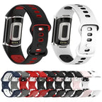 Fitbit Charge 5 6 Soft Silicone Strap - Sports Band