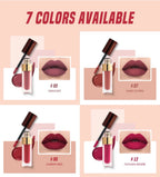 CHARMACY 8 Colors Lip Gloss Lasting Waterproof Velvet Moisturizing Liquid Lipstick Professional Non-stick Cup Lip Glaze Makeup