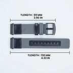 Fitbit Versa & Sense Nylon Leather Band - Versatile Style - SJB-DIAMOND ELITES