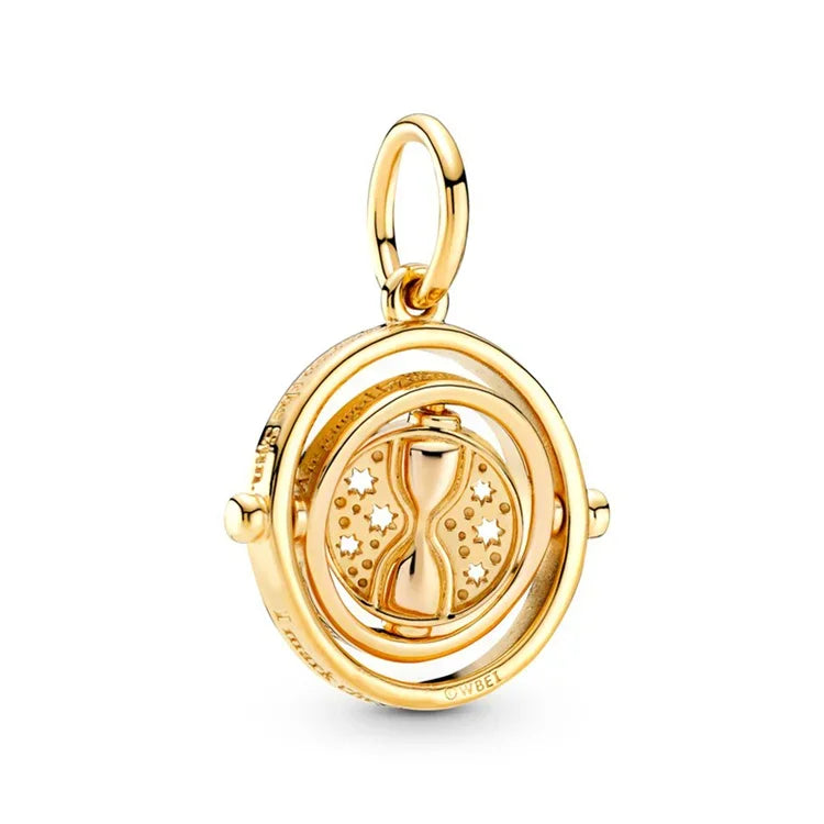 MINISO Charms Beads 925 Sterling Silver For 925 Original Harry 3mm Potter Bracelets Women Pendant DIY Jewelry Make Gifts Lootquake LLC