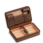 GALINER Charuto Cedar Wood Cigar Humidor Box Travel Cigar Case Storage 4 Cigars Box Humidor Humidifier For Sigar Lootquake LLC