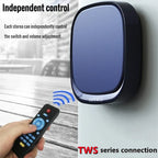 Shop Wall-mounted Bluetooth Speaker TWS Interconnection Built-in 4400 MAh Battery Boom Box Wireless 3D Surround Stereo Subwoofer Lootquake LLC
