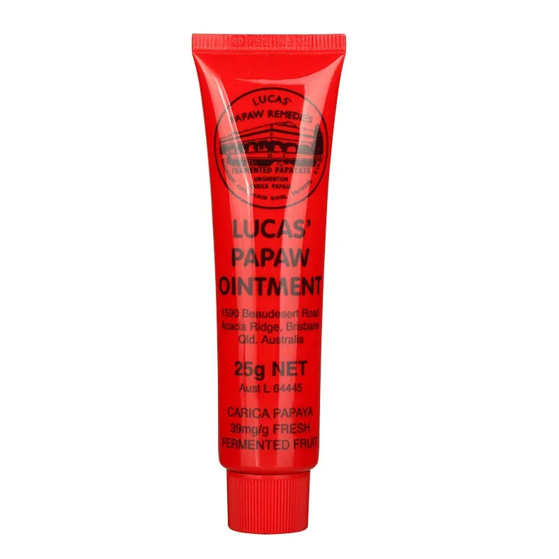 Face Care Lucas Papaw Ointment Balm Lipstick Moisturizing Anti Drying Multifunctional Hydrating Universal Cream Lip Balm Oil 25g Lootquake LLC