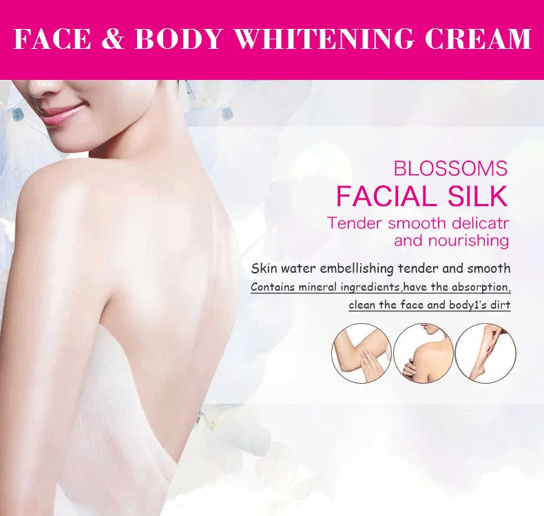 Collagen Milk Bleaching Face Body Cream Skin Body Moisturizing Breast  Brightening Moisturizing Lotion for Light Skin