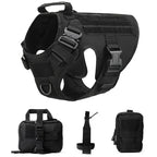 Tactical Military Vest Pet German Shepherd Golden Retriever Tactical  Training Dog Harness and Leash Set For All Breeds Dogs Pi-Mart