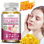 Collagen Capsules,Containing Glutathione,Vitamin C,Help Support Joint Cartilage,Calcium Absorption and Immune System,Skin Health