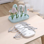 Baby Tree-shaped Milk Bottle Drain Rack, Dust-proof Milk Bottle Holder, Cup Drain Rack Easter Gift Lootquake LLC