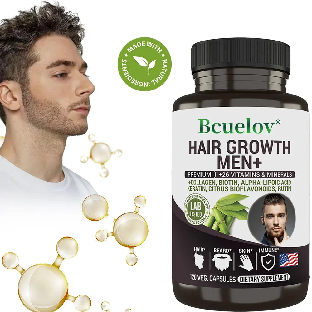 Men's Multivitamin Supplement - Supports Men's Multivitamin with Vitamins A, C, D, E & B12, Zinc, Calcium, Magnesium and More Lootquake LLC
