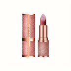 Rose smoke powder, bright starry sky, glossy velvet texture, durable, make your lips shiny, waterproof, anti-fouling. Lootquake LLC