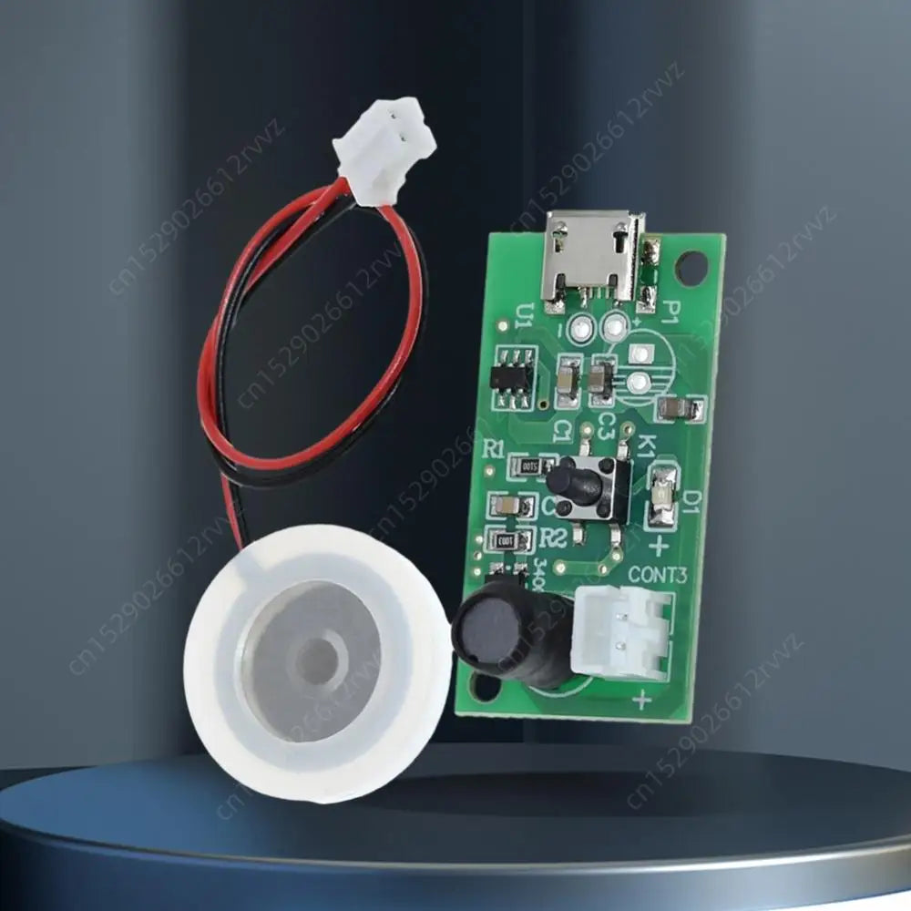 Humidifier Mist Maker and Driver Circuit Board DC 5V Fogger Atomization Film Atomizer Sheet Atomizing Ceramic Humidifier Module Lootquake LLC
