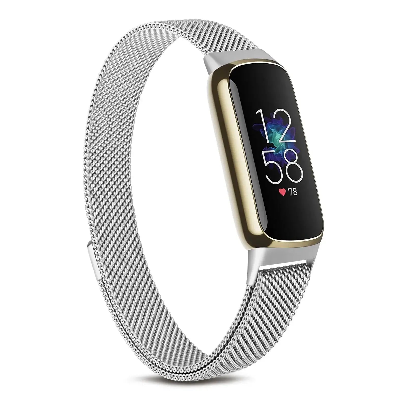 Fitbit Luxe Steel Magnetic Band - Elegant Mesh Design - SJB-DIAMOND ELITES