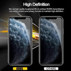 4Pcs Anti-spy Glass on For IPhone 13 Pro MAX 12 Pro Max Mini XS XR X 11 7 8 Plus Privacy Screen Protectors Anti Glare Glass Easy Installation Frame Case Friendly Premium Tempered Glass Screen Protector for iPhone