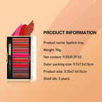IMAGIC 8-Color Lipstick Palette Set Moisturizer Matte DIY Lipsticks Velvet Long Lasting Waterproof Lipgloss Pigments Lips Makeup Lootquake LLC