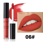 6-Color Velvet Lip Glaze Lipstick High Color Lip Makeup Waterproof Long-Lasting Nude Lip Color Liquid Cosmetics Lootquake LLC