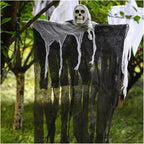 Horror Skull Ornaments Halloween Outdoor Haunted House Yard Decor Corpse Death Prop Skull Ghost Pendant Halloween Party Supplies Lootquake LLC