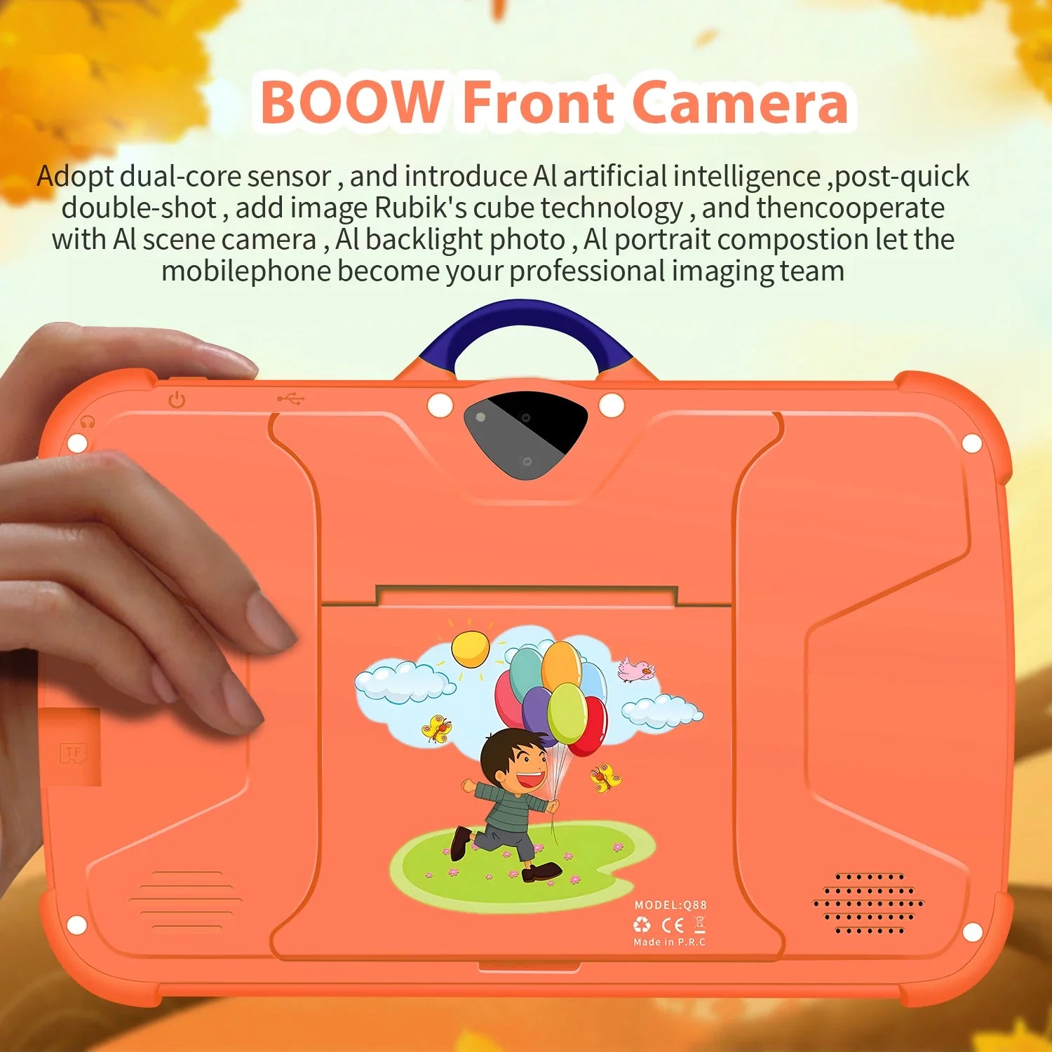 7 Inch Global Version 5G Kids' tablet Dual BOW Cameras 5G WiFi Quad Core 4GB RAM 64GB ROM Children's Gifts Tablets 4000mAh Lootquake LLC