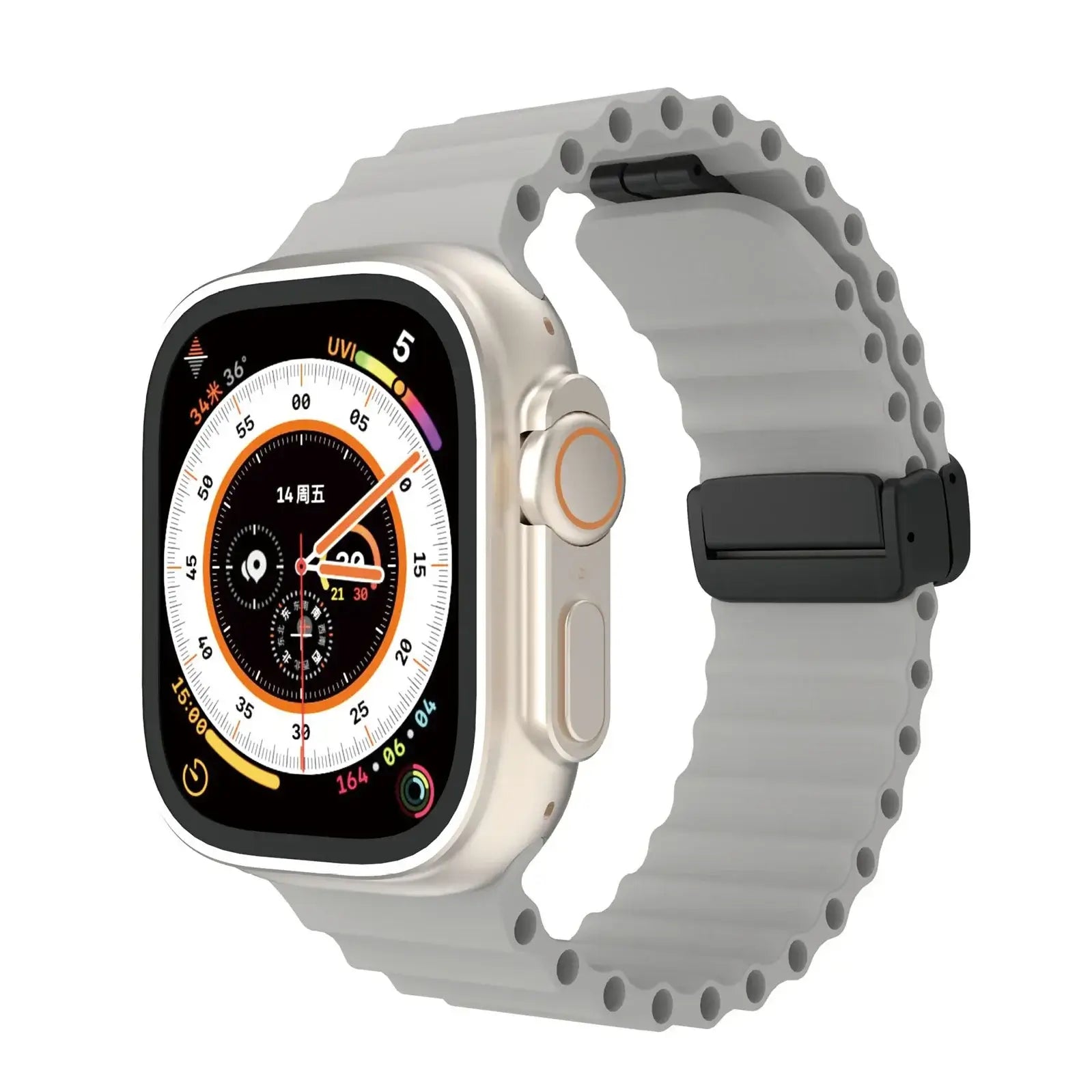 Apple Watch Silicone Strap - Soft Flexible Magnetic Design - SJB-DIAMOND ELITES