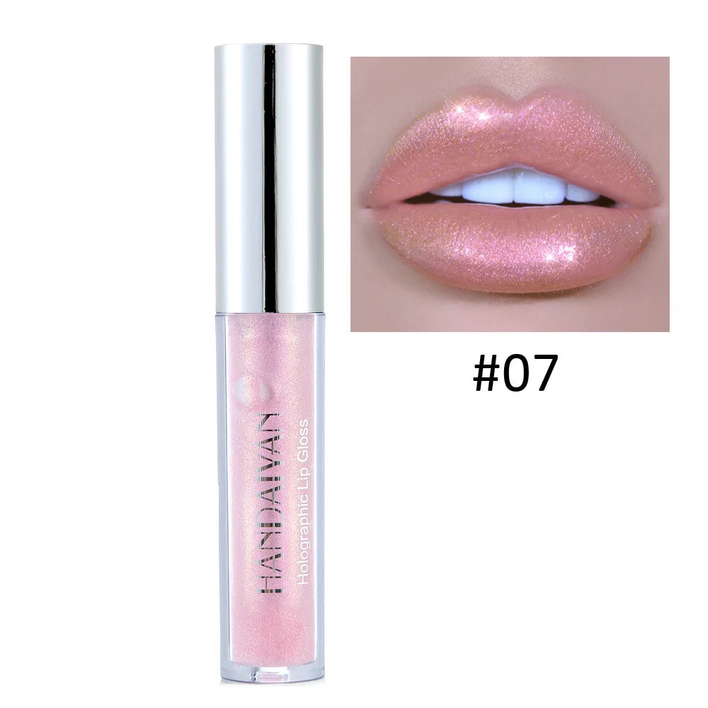 HANDAIYAN Best Seller Glitter Lip Gloss 6colors Moisturizing Mermaid Lip Glaze Waterproof Long Lasting Liquid Lip Stick Lootquake LLC