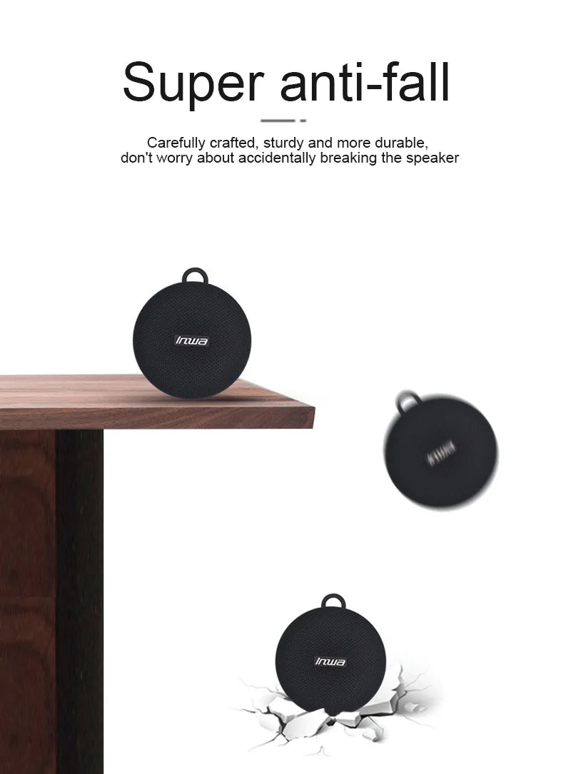 Bicycle Bluetooth Portable Wireless Sound Box with Bracket Handlebar Speaker Waterproof Subwoofer for Scooter Outdoor